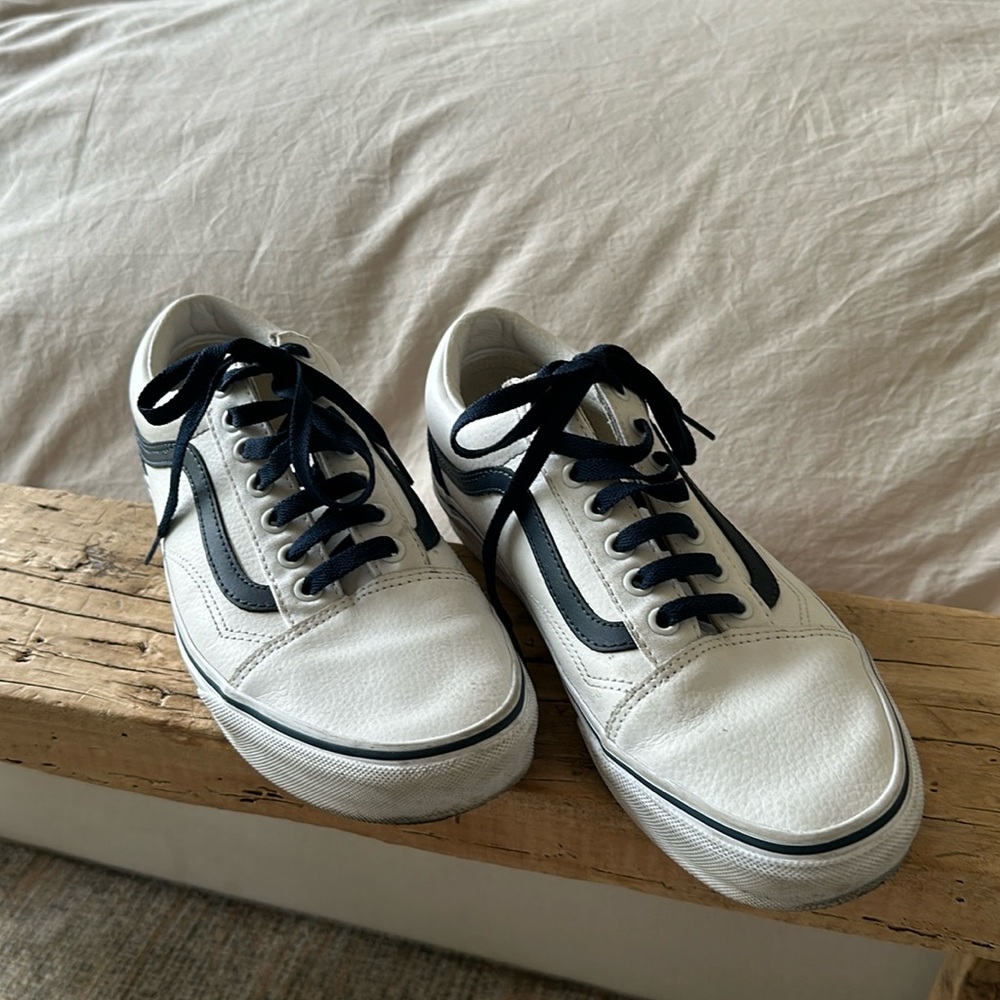 Vans Old Skool Leather & Suede Shoe
